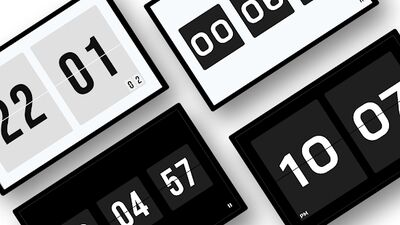 Скачать Zen Flip Clock [Без рекламы] RUS apk на Андроид
