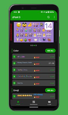 Скачать zFont 3 - Emoji & Custom Font Changer [No ROOT] [Premium] RUS apk на Андроид