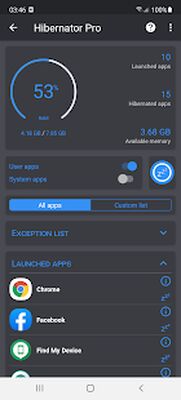 Скачать Hibernator Закройте приложения [Premium] RU apk на Андроид