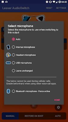 Скачать Lesser AudioSwitch [Unlocked] RU apk на Андроид