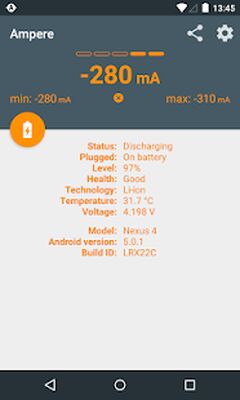 Скачать Ampere [Unlocked] RU apk на Андроид