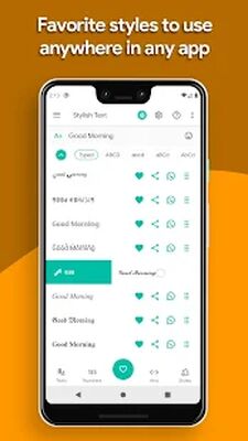 Скачать Stylish Text - Fonts Keyboard, Stickers, Nicknames [Unlocked] RUS apk на Андроид