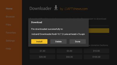 Скачать Downloader by AFTVnews [Полная версия] RUS apk на Андроид
