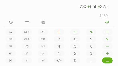 Скачать Samsung Calculator [Полная версия] RUS apk на Андроид
