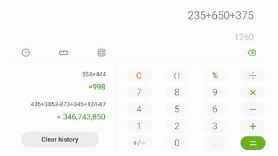 Скачать Samsung Calculator [Полная версия] RUS apk на Андроид