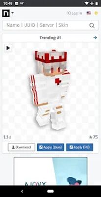 Скачать NameMC: The Best Minecraft Skins [Полная версия] RUS apk на Андроид