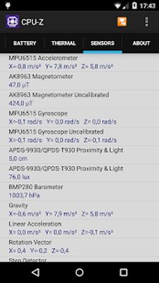 Скачать CPU-Z [Без рекламы] RU apk на Андроид