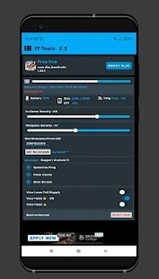 Скачать FF Tools [Premium] RUS apk на Андроид