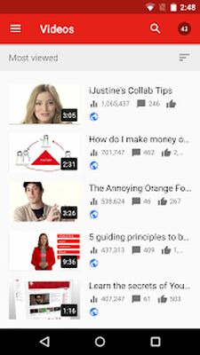 Скачать Творческая студия YouTube [Полная версия] RU apk на Андроид