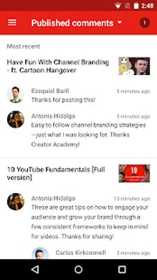 Скачать Творческая студия YouTube [Полная версия] RU apk на Андроид