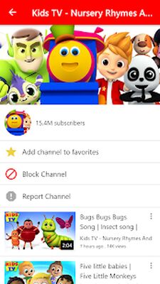 Скачать KidsTube [Полная версия] RUS apk на Андроид