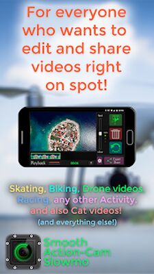 Скачать Smooth Action-Cam Slowmo [Unlocked] RU apk на Андроид