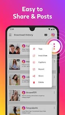 Скачать Загрузчик видео для Instagram [Unlocked] RU apk на Андроид