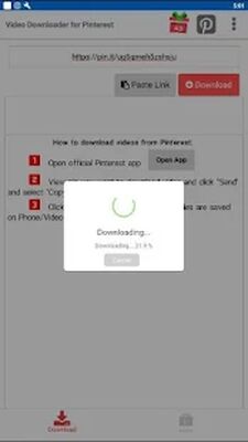 Скачать Video Downloader for Pinterest [Unlocked] RU apk на Андроид
