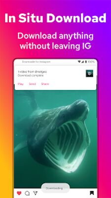 Скачать Downloader for Instagram: Video Photo Story Saver [Без рекламы] RUS apk на Андроид