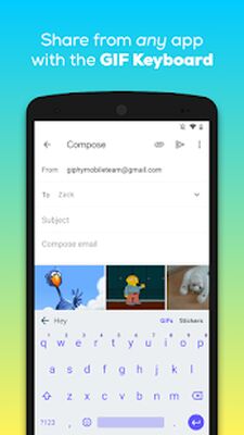 Скачать GIPHY: GIF & Sticker Keyboard & Maker [Premium] RU apk на Андроид