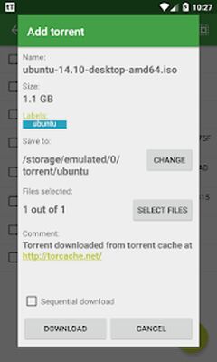 Скачать tTorrent Lite - Torrent Client [Unlocked] RUS apk на Андроид