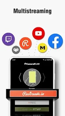 Скачать CameraFi Live [Полная версия] RUS apk на Андроид