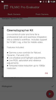 Скачать FiLMiC Pro Evaluator [Premium] RU apk на Андроид