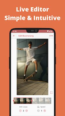 Скачать Boomerit - бумеранг видео мейкер лупер конвертер [Unlocked] RUS apk на Андроид