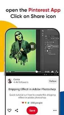 Скачать Video Downloader For Pinterest [Без рекламы] RU apk на Андроид