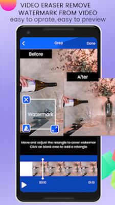 Скачать Remove Watermark from Video-Video Eraser [Premium] RUS apk на Андроид