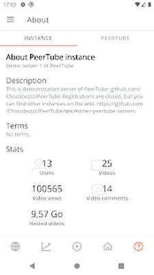 Скачать PeerTube (non officiel) [Unlocked] RU apk на Андроид