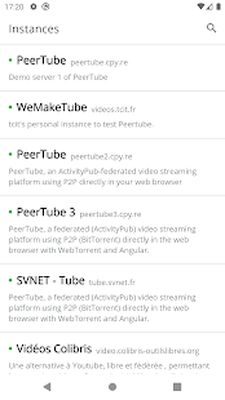 Скачать PeerTube (non officiel) [Unlocked] RU apk на Андроид