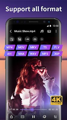 Скачать Медиа плеер [Unlocked] RU apk на Андроид