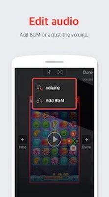 Скачать Editto - Mobizen video editor, game video editing [Без рекламы] RUS apk на Андроид