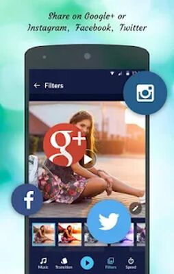 Скачать Фото редактор видео [Unlocked] RUS apk на Андроид
