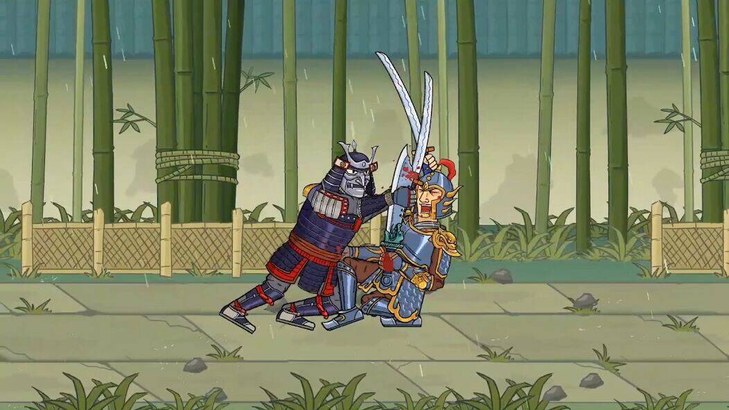 Скачать взломанную Crazy Samurai [Много денег] MOD apk на Андроид