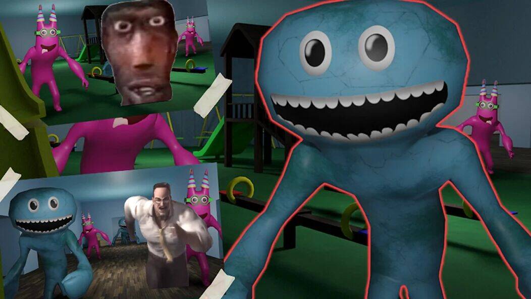 Скачать взломанную Horror Meme Face: Survival FPS [Много денег] MOD apk на Андроид