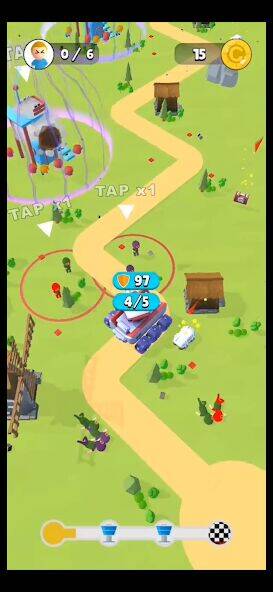 Скачать взломанную Troops Defence [Бесплатные покупки] MOD apk на Андроид