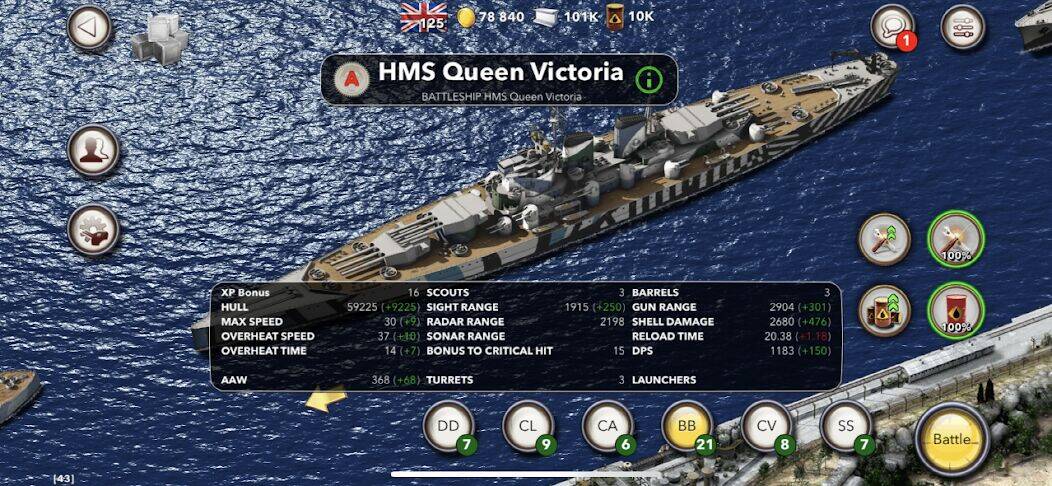 Скачать взломанную Navy Field: Online Sea Battles [Бесплатные покупки] MOD apk на Андроид