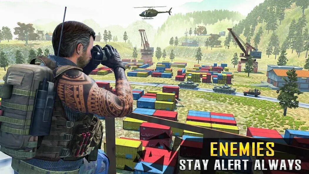 Скачать взломанную Коммандос армия игра не в сети [Много монет] MOD apk на Андроид