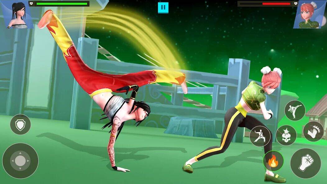 Скачать взломанную Anime Fighting Game [Много денег] MOD apk на Андроид
