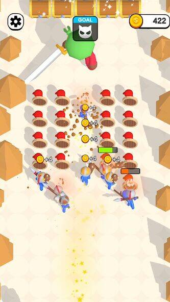 Скачать взломанную Merge Weapons: Battle Game [Мод меню] MOD apk на Андроид