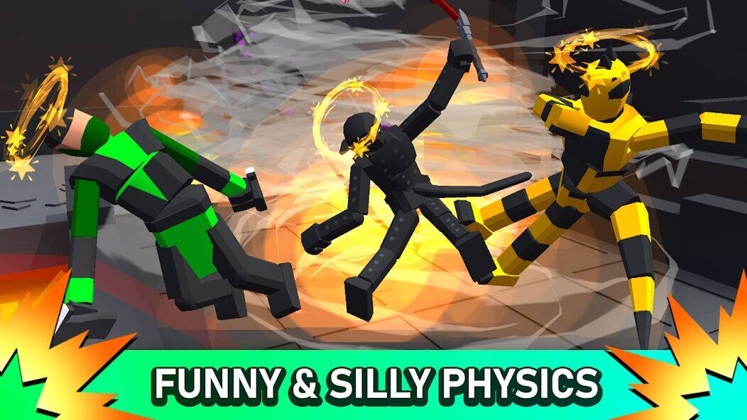 Скачать взломанную Smashgrounds.io: Рагдолл Битва [Много денег] MOD apk на Андроид