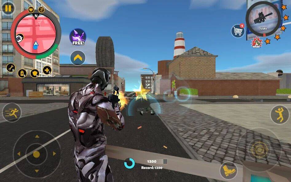 Скачать взломанную Rope Hero 3 [Много монет] MOD apk на Андроид