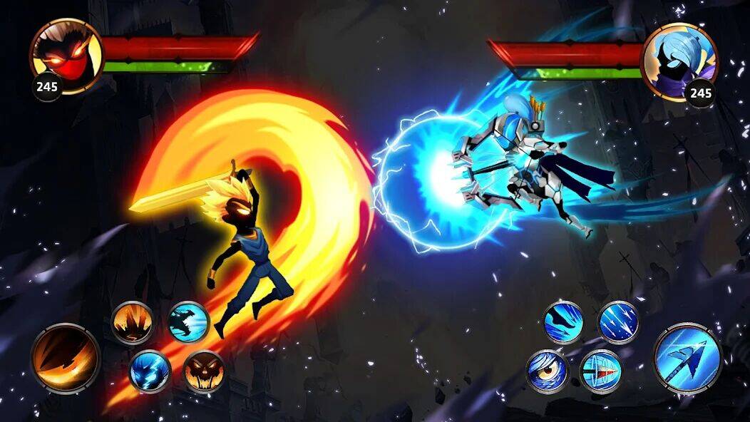 Скачать взломанную легенды стикмен: офлайн игры [Много монет] MOD apk на Андроид