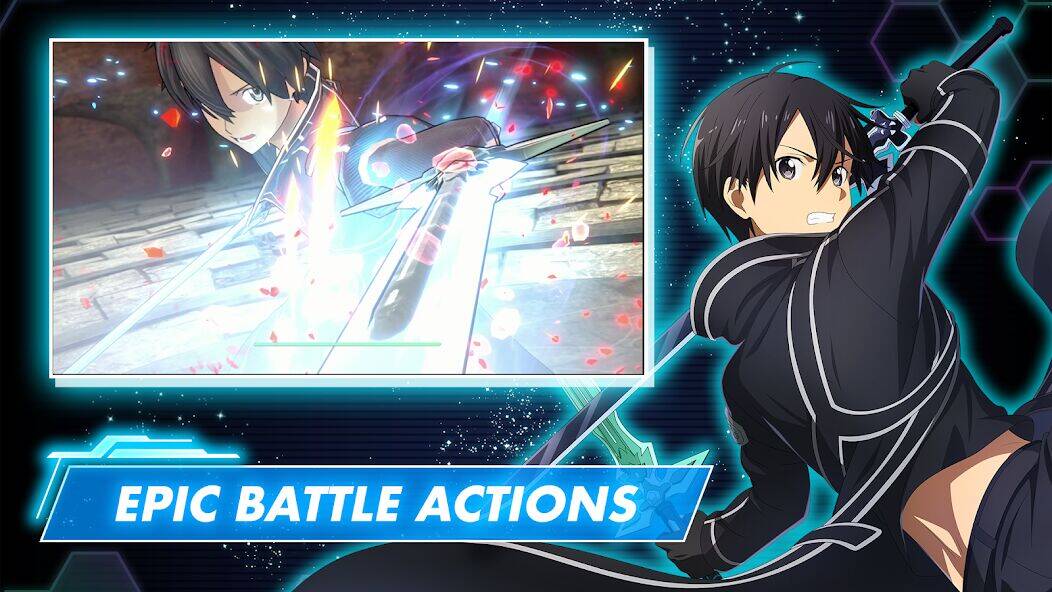 Скачать взломанную Sword Art Online VS [Много денег] MOD apk на Андроид