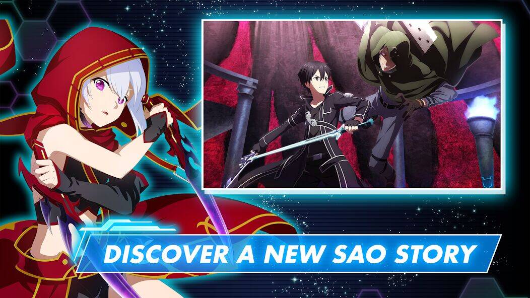 Скачать взломанную Sword Art Online VS [Много денег] MOD apk на Андроид