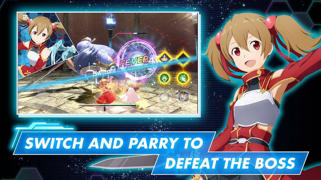 Скачать взломанную Sword Art Online VS [Много денег] MOD apk на Андроид