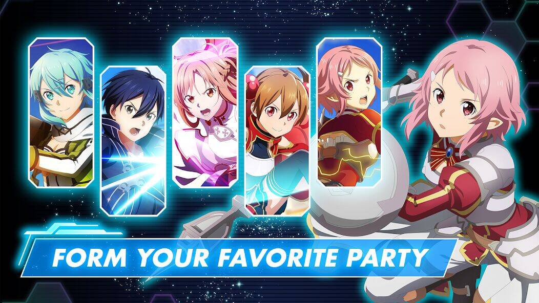 Скачать взломанную Sword Art Online VS [Много денег] MOD apk на Андроид