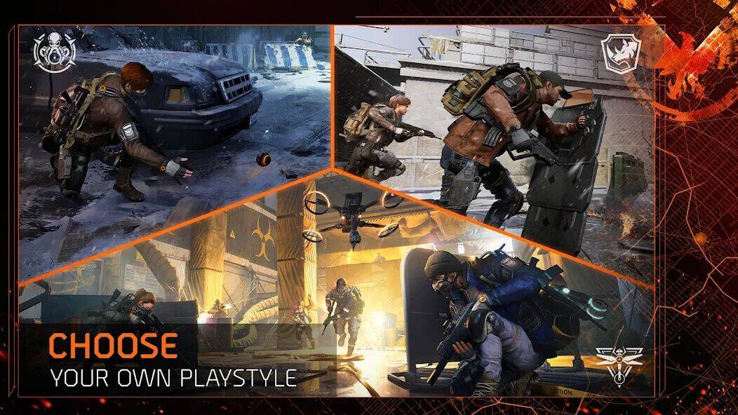Скачать взломанную The Division Resurgence [Бесплатные покупки] MOD apk на Андроид