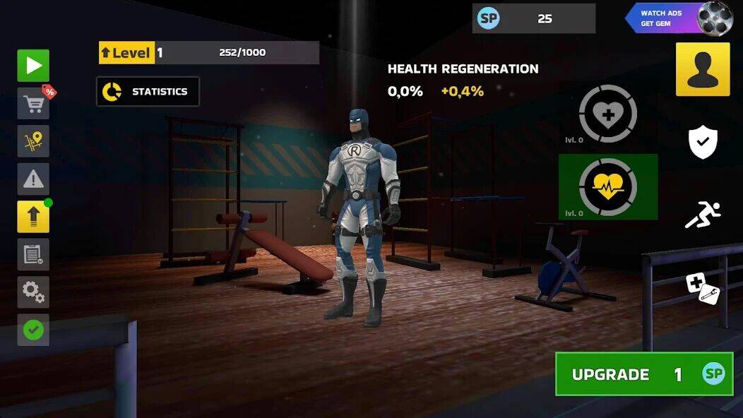 Скачать взломанную Rope Hero: Mafia City Wars [Много монет] MOD apk на Андроид
