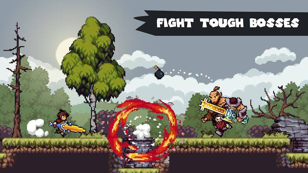 Скачать взломанную Apple Knight: Dungeons [Много монет] MOD apk на Андроид