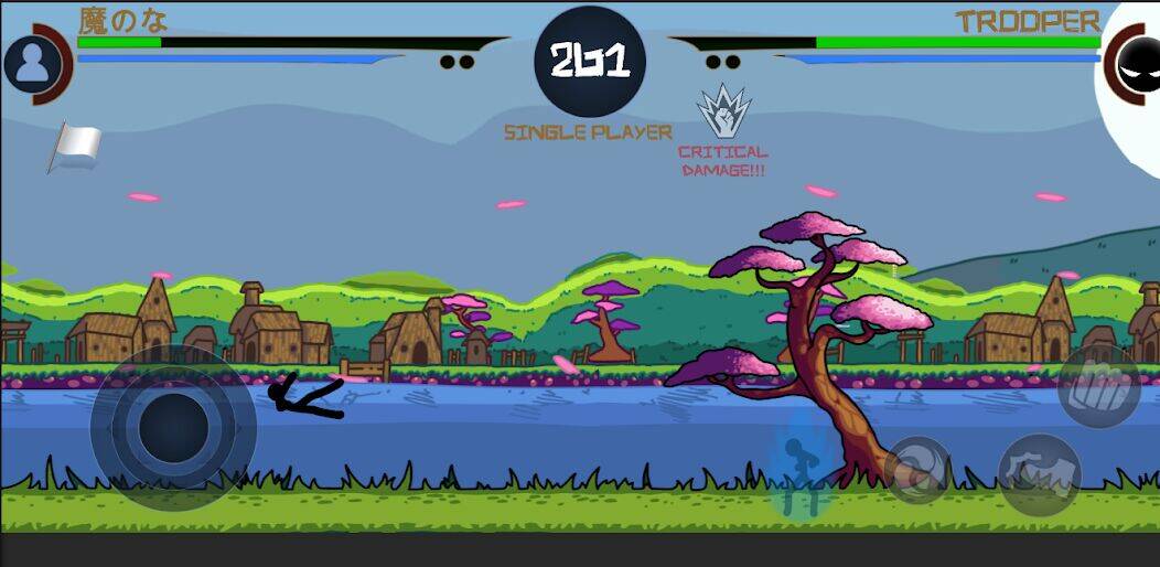 Скачать взломанную Stick Fighter [Много денег] MOD apk на Андроид