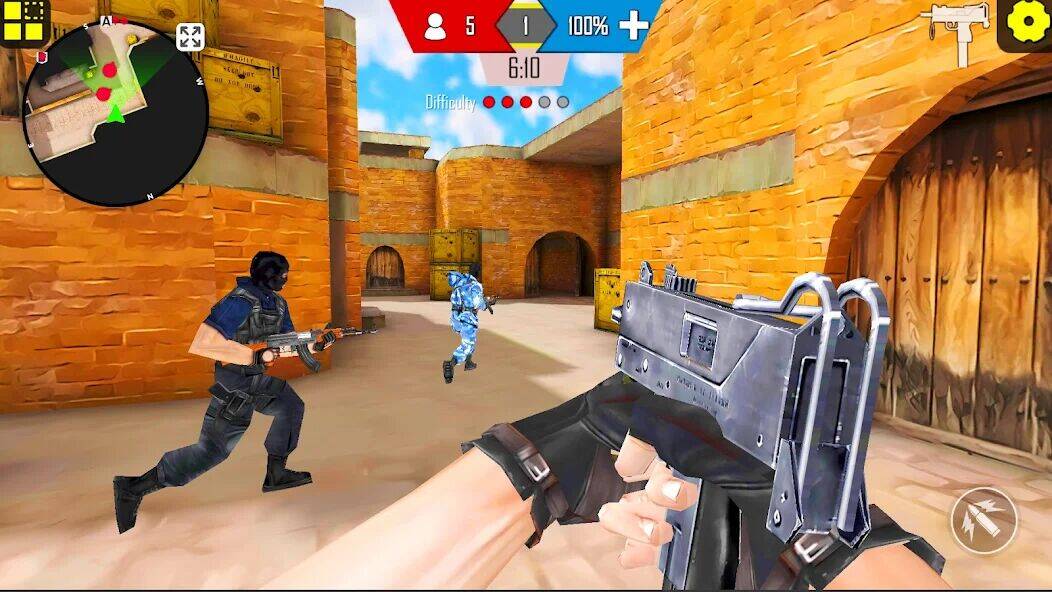 Скачать взломанную Counter Attack: CS Strike Ops [Мод меню] MOD apk на Андроид